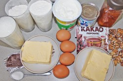 Торт Паутинка - шаг 1