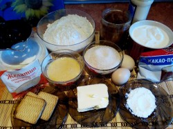 Торт Пчелка - шаг 1