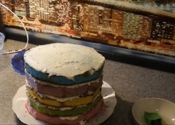 Торт Литл Пони бисквитный из мастики - шаг 8 Торт Литл Пони бисквитный из мастики - шаг 8