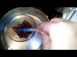 Торт шоколадная Павлова с рикоттой и вишней в ликёре - шаг 10 Торт шоколадная Павлова с рикоттой и вишней в ликёре - шаг 10