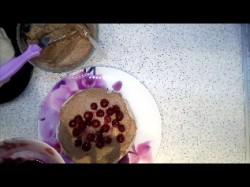 Торт шоколадная Павлова с рикоттой и вишней в ликёре - шаг 12 Торт шоколадная Павлова с рикоттой и вишней в ликёре - шаг 12