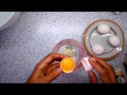 Торт шоколадная Павлова с рикоттой и вишней в ликёре - шаг 1 Торт шоколадная Павлова с рикоттой и вишней в ликёре - шаг 1