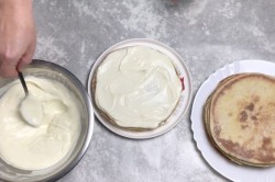 Торт сметанник на сковороде - шаг 17