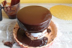 Торт Три шоколада муссовый - шаг 20