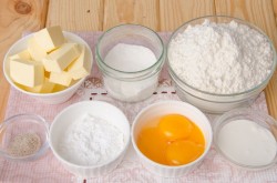 Торт Воздушный сникерс из песочного теста - шаг 1 Торт Воздушный сникерс из песочного теста - шаг 1