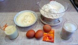 Торт Зайчик - шаг 1