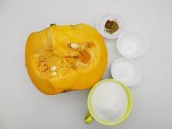 Цукаты из тыквы в духовке в домашних условиях - шаг 1 Цукаты из тыквы в духовке в домашних условиях - шаг 1