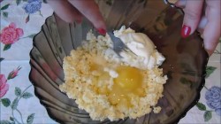 Творожное лакомство к чаю за 15 минут - шаг 2