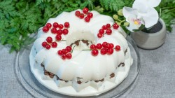 Торт желатин, сгущенка, творог и сметана без выпечки - шаг 20