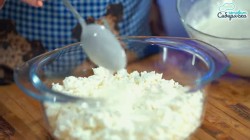 Торт желатин, сгущенка, творог и сметана без выпечки - шаг 5