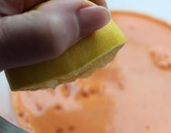 Тыквенно-морковный сок с водой на зиму - шаг 7 Тыквенно-морковный сок с водой на зиму - шаг 7