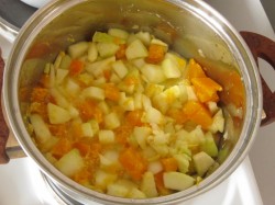 Тыквенно яблочный пудинг - шаг 3