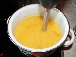 Тыквенный суп пюре из тыквы с плавленным сыром - шаг 9 Тыквенный суп пюре из тыквы с плавленным сыром - шаг 9