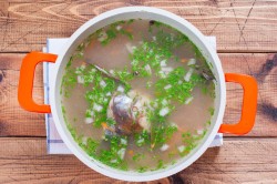 Уха из головы и хвоста горбуши - шаг 6 Уха из головы и хвоста горбуши - шаг 6