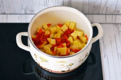 Уха по-фински из форели со сливками - шаг 8 Уха по-фински из форели со сливками - шаг 8