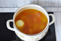 Уха по-фински из форели со сливками - шаг 9 Уха по-фински из форели со сливками - шаг 9