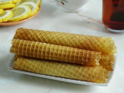 Вафельные советские трубочки - шаг 9 Вафельные советские трубочки - шаг 9