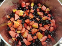 Варенье черноплодная рябина с яблоками - шаг 5 Варенье черноплодная рябина с яблоками - шаг 5