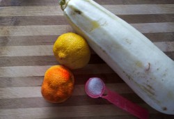 Варенье из кабачков с лимоном и апельсином - шаг 1