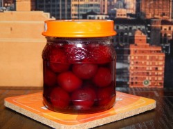 Варенье из вишни пятиминутка с косточками - шаг 4 Варенье из вишни пятиминутка с косточками - шаг 4