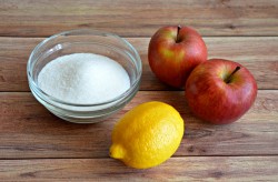 Варенье из яблок дольками с лимоном - шаг 1