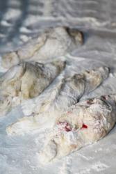 Вареники с малиной - шаг 12 Вареники с малиной - шаг 12