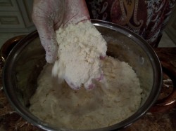 Ватрушка Королевская с яблоками, ванилью и творогом - шаг 3 Ватрушка Королевская с яблоками, ванилью и творогом - шаг 3