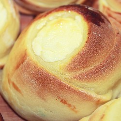 Ванильная ватрушки с творогом