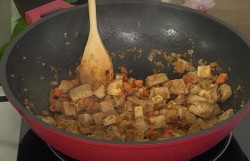 Вегетарианский плов с тофу - шаг 3 Вегетарианский плов с тофу - шаг 3