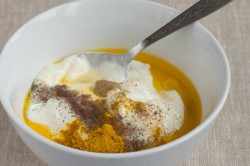 Вегетарианский салат Ель кучерявая - шаг 4 Вегетарианский салат Ель кучерявая - шаг 4