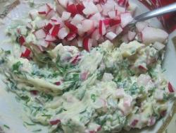 Весенний витаминный салат - шаг 5