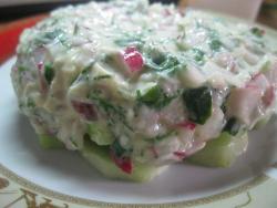 Весенний витаминный салат - шаг 9