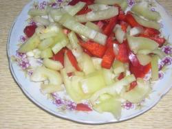 Витаминный салат впрок на зиму - шаг 5 Витаминный салат впрок на зиму - шаг 5