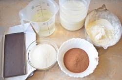 Влажный шоколадный пирог - шаг 1 Влажный шоколадный пирог - шаг 1