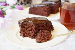 Влажный шоколадный пирог - шаг 9 Влажный шоколадный пирог - шаг 9