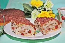 Воздушный кекс на кефире с изюмом - шаг 14 Воздушный кекс на кефире с изюмом - шаг 14