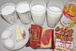 Воздушный кекс на кефире с изюмом - шаг 1 Воздушный кекс на кефире с изюмом - шаг 1