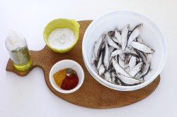 Вяленая килька в электросушилке - шаг 1 Вяленая килька в электросушилке - шаг 1