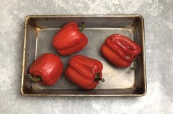 Вяленые болгарские перцы на зиму - шаг 2 Вяленые болгарские перцы на зиму - шаг 2