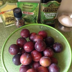 Вяленые сливы - шаг 1