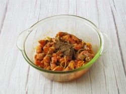 Хе из горбуши в домашних условиях по-корейски - шаг 14 Хе из горбуши в домашних условиях по-корейски - шаг 14