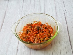 Хе из горбуши в домашних условиях по-корейски - шаг 17 Хе из горбуши в домашних условиях по-корейски - шаг 17