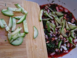 Холодник из свеклы - шаг 9 Холодник из свеклы - шаг 9