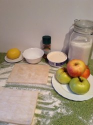 Яблочные розы - шаг 1 Яблочные розы - шаг 1