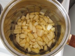 Яблочный мусс на манной крупе - шаг 2