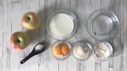 Яблоки с кремом по-португальски - шаг 1 Яблоки с кремом по-португальски - шаг 1