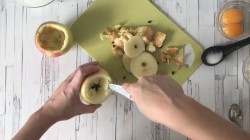 Яблоки с кремом по-португальски - шаг 2 Яблоки с кремом по-португальски - шаг 2