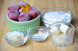 Ягодный крамбл - шаг 1 Ягодный крамбл - шаг 1