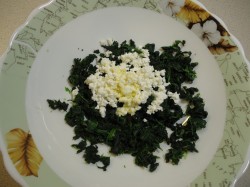 Шпинат с яйцом в духовке - шаг 5