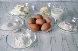 Японский хлопковый чизкейк с маскарпоне - шаг 1